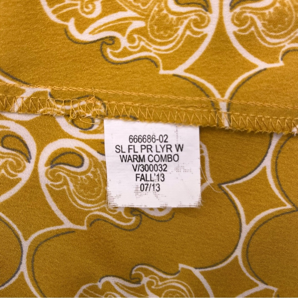 Banana Republic Yellow Sleeveless Top Size XS - Picture 5 of 7